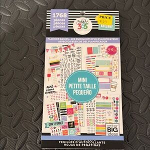 Me & My Big Ideas Mini Planner Stickers - Multicolor